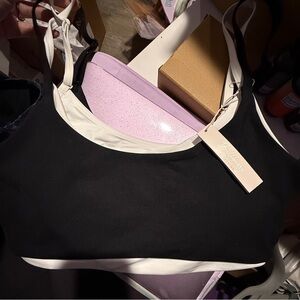 NWT Buffbunny Collection Story Sports Bra size XL in Onyx Black